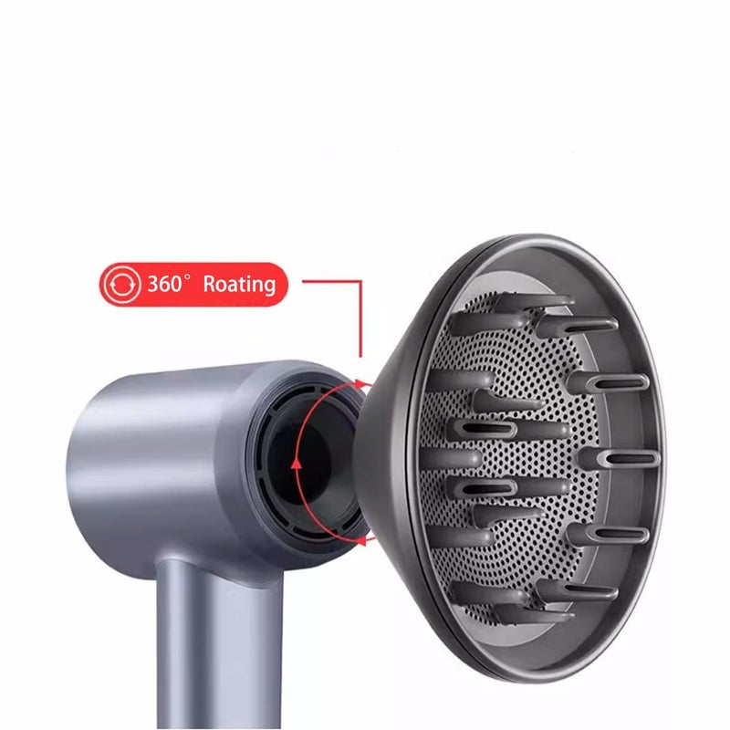 Rinakou Anti-Flight Flyaway Attachment Nozzle Compatible With Laifen Swift/Swift Special/SE Hair Dryer (NOT for Laifen SE Lite) (Diffuser) - Image 3